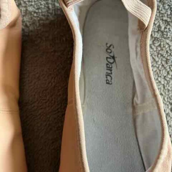 So Dance All Leather Ballet Slippers size 10 Pink - Picture 2 of 6